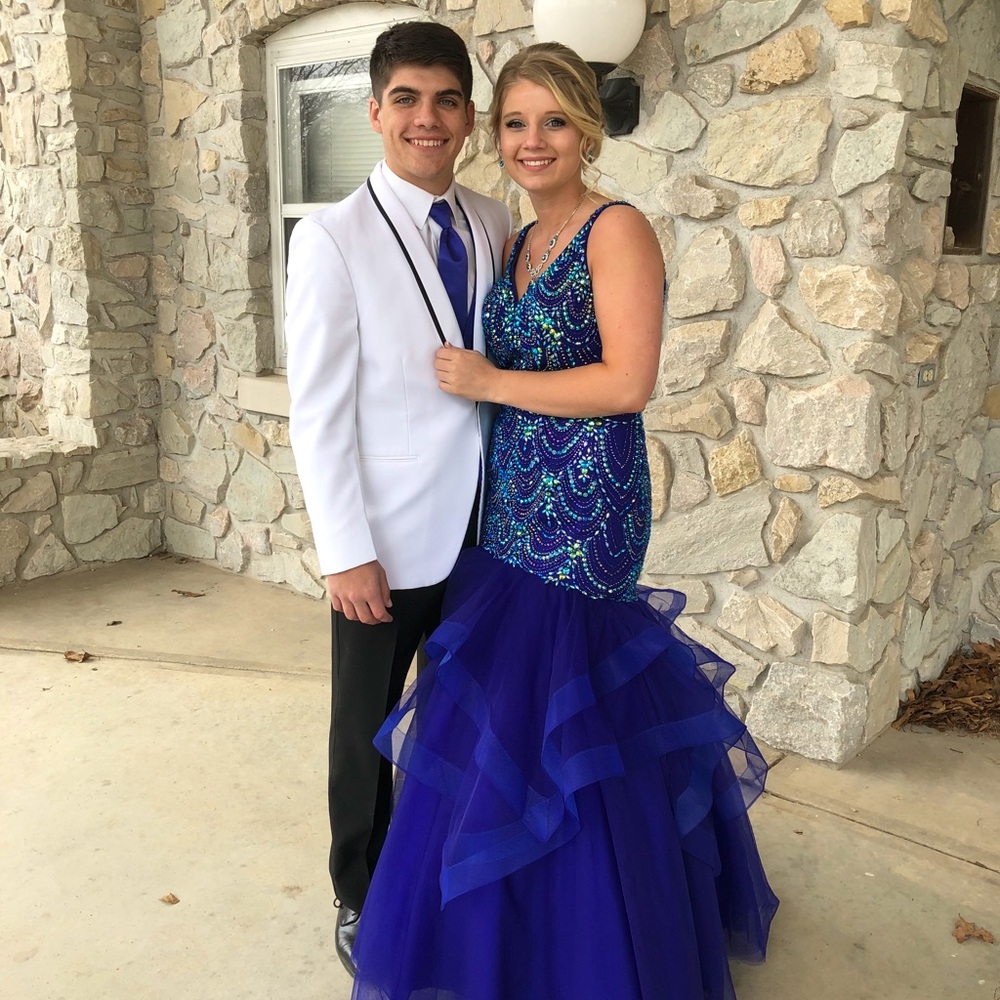 Blue Prom Dress